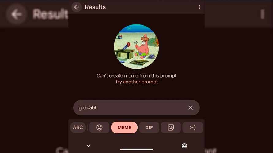 «Качество сомнительное» — Google решил добавить «генератор мемов» в клавиатуру на Android