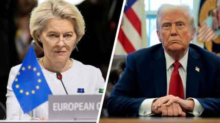 «Бюрократическое чудовище» — Фон Дер Ляйен пообещала ответить Трампу на пошлины и рассказала, почему не хочет торговой войны