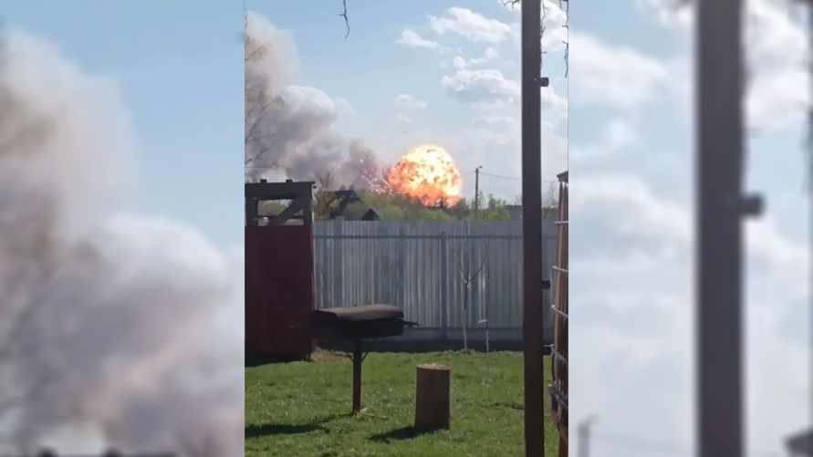 В России взорвался арсенал ракетно-артиллерийского управления