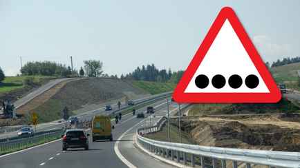 Этот дорожный знак для белорусов мог бы значить сверхопасность. Зачем на самом деле нарисовали 4 точки?