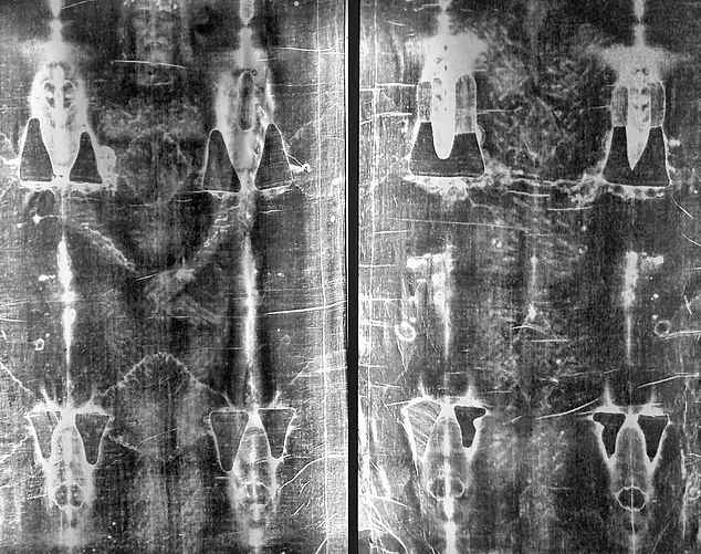 Следы на Туринской плащанице