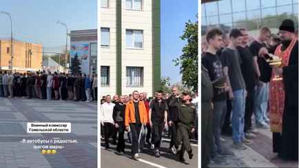«В автобусы с радостью шагом марш!» — В белорусских городах показали отправку парней на срочную службу. В комментариях разразилась дискуссия