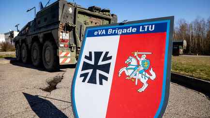 Германия впервые со Второй мировой войны перебросила военную бригаду к границе с Беларусью