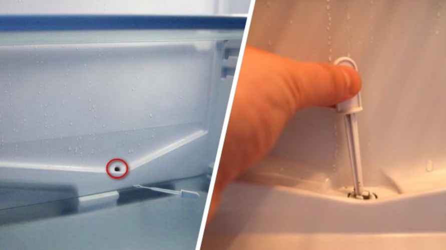 Дренажная система холодильника - вот куда нужно периодически "приложить руки"