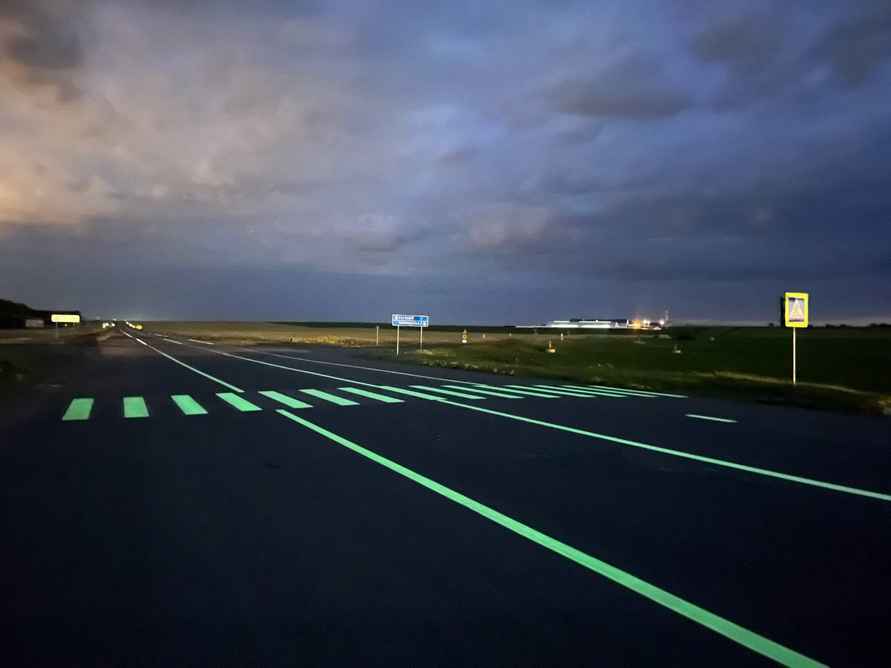 В ГАИ показали первую в Беларуси дорогу, как в фильме Трон. Где?