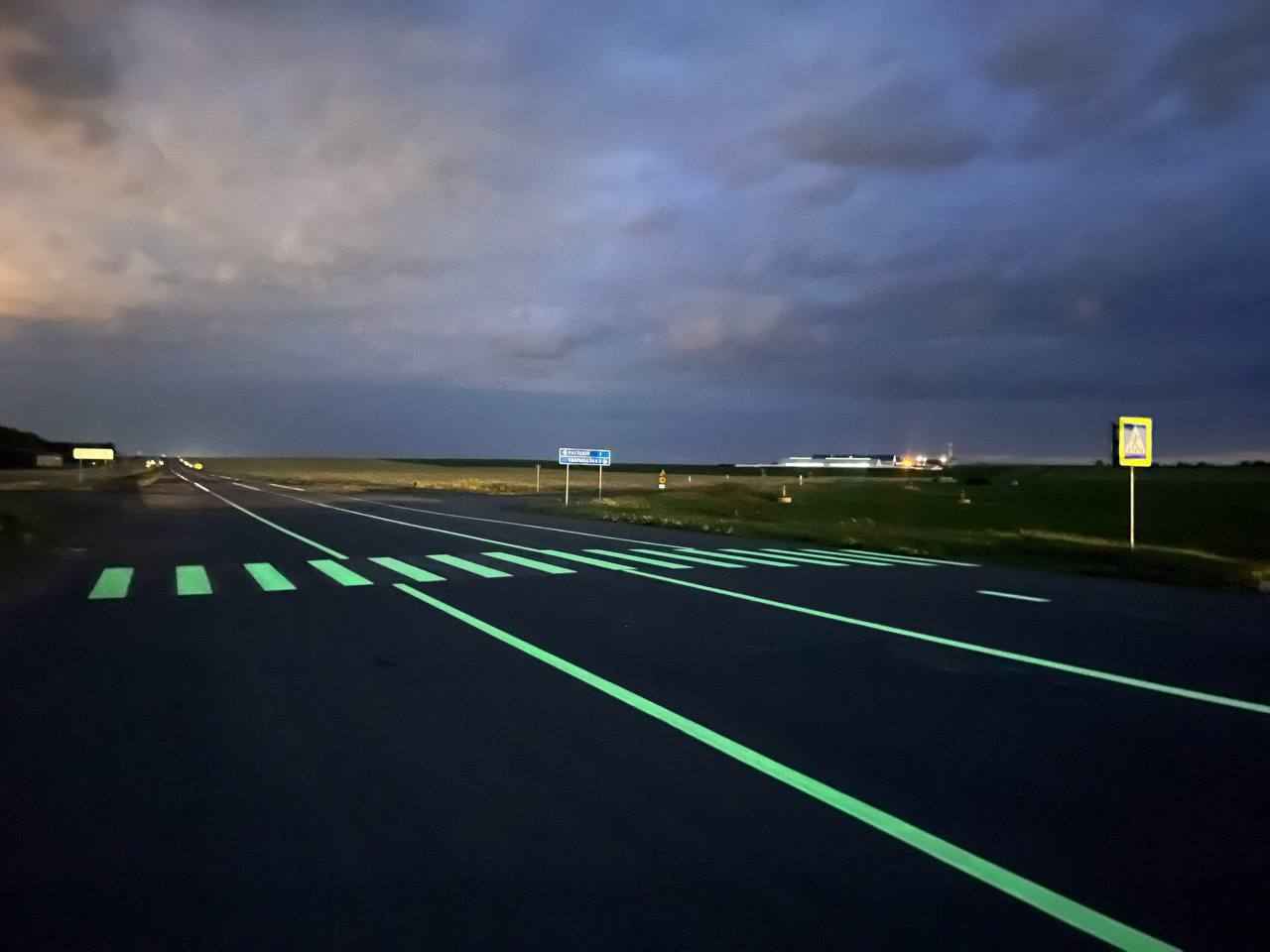 В ГАИ показали первую в Беларуси дорогу, как в фильме Трон. Где?