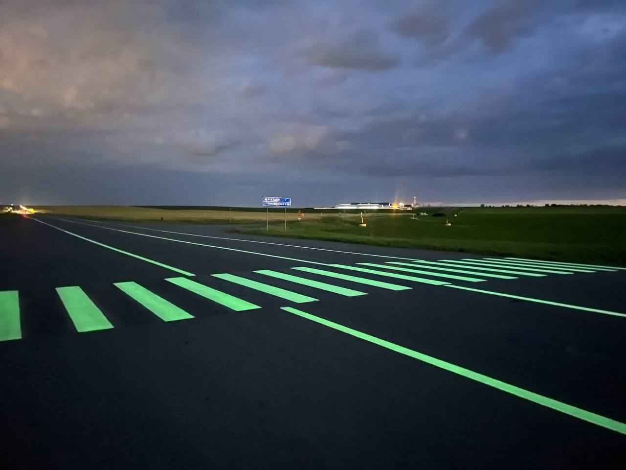 В ГАИ показали первую в Беларуси дорогу, как в фильме Трон. Где?