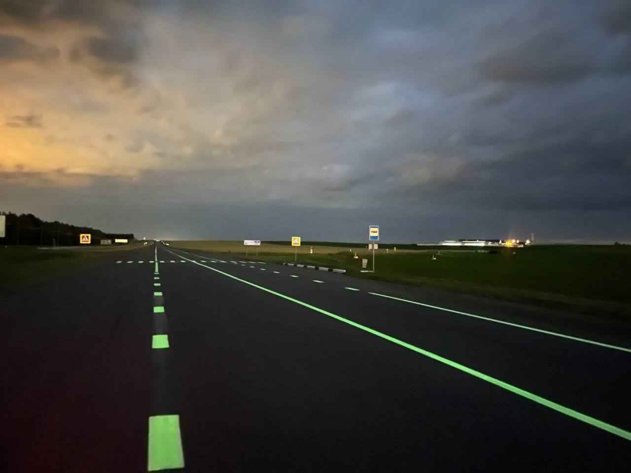 В ГАИ показали первую в Беларуси дорогу, как в фильме Трон. Где?