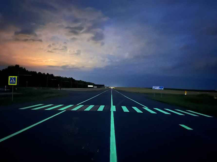 В ГАИ показали первую в Беларуси дорогу, как в фильме Трон. Где?