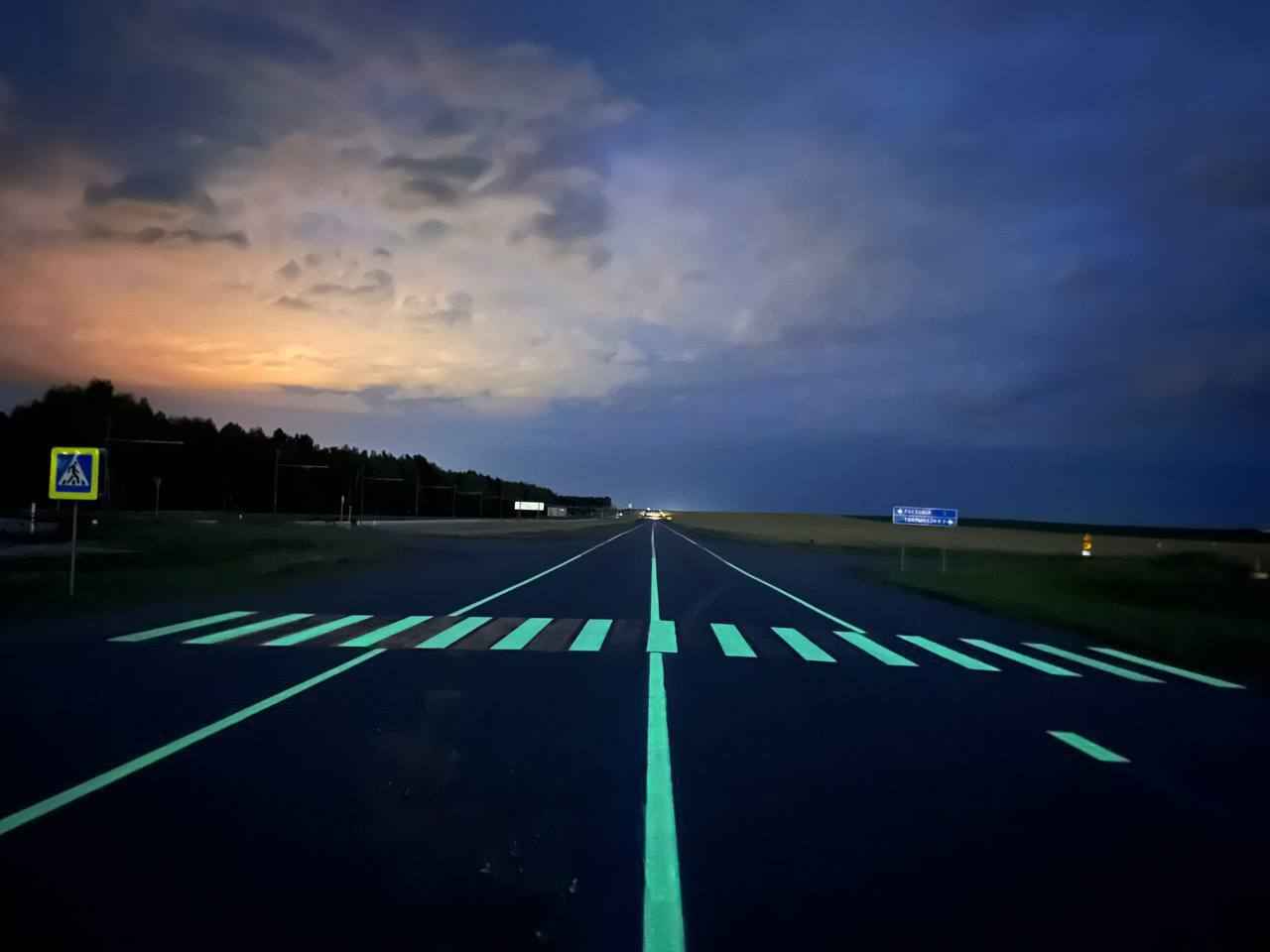 В ГАИ показали первую в Беларуси дорогу, как в фильме Трон. Где?