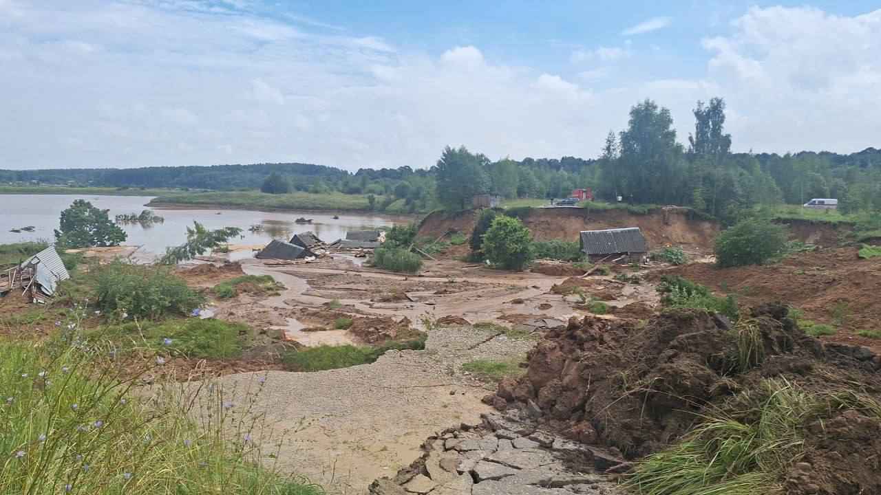 Оползень в Витебске. Появилась новая информация