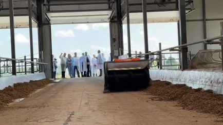 Брестский облисполком показал «нанотехнологию» в белорусском коровнике