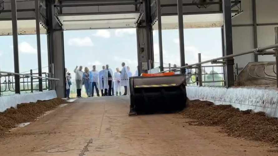 Брестский облисполком показал "нанотехнологию" в белорусском коровнике