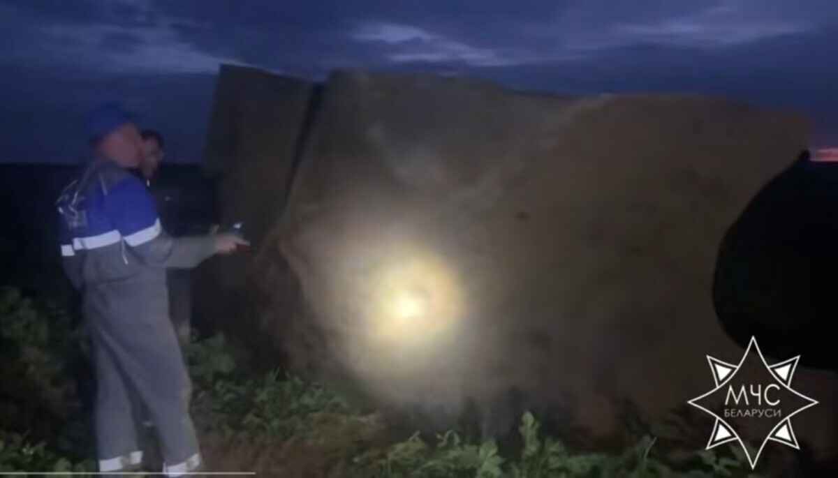 Под Минском разорвало 70-сантиметровую трубу газопровода