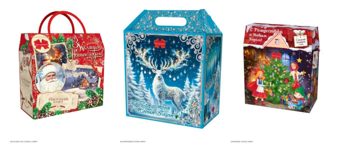 Одна из белорусских кондитерских фабрик показала новогодние подарки на 2026 год