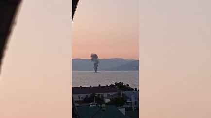 Морские дроны атаковали базу рядом с российским курортом. Появились видео