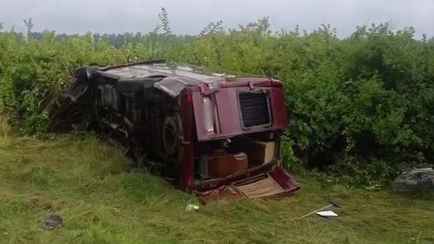 СК завёл «уголовку» на водителя перевернувшейся на Брестчине маршрутки с 7 пострадавшими