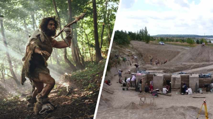 Как выглядели "фабрики" неандертальцев 125 тыс. лет назад? Учёные сделали уникальное открытие