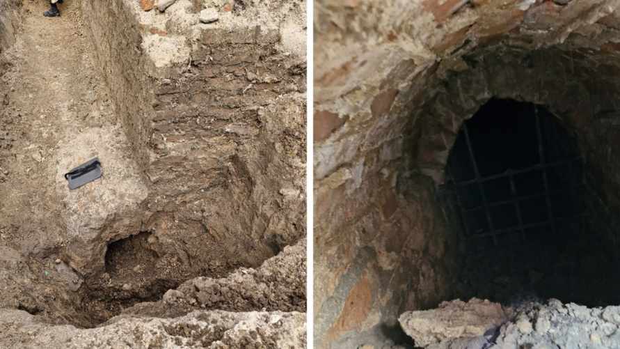 На раскопках Заславского замка археологи нашли таинственный подземный ход