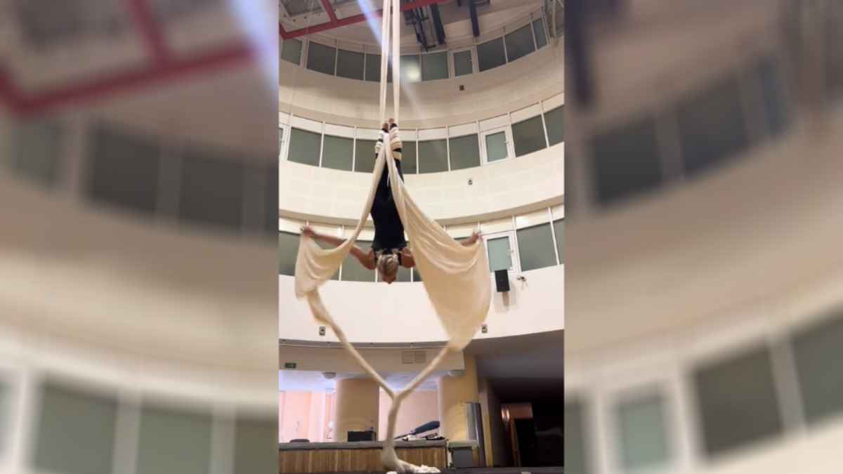 "Титанический труд" - Артистка минского цирка показала один день на "работе мечты"