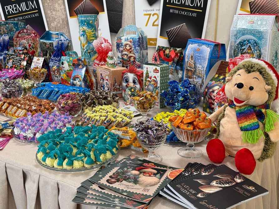 Одна из белорусских кондитерских фабрик показала новогодние подарки на 2026 год