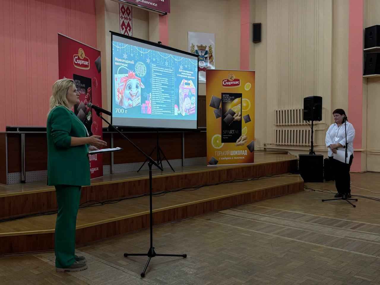 Одна из белорусских кондитерских фабрик показала новогодние подарки на 2026 год