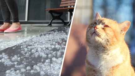 Где град, а где +30°C? Синоптики предупредили о «фронтальном разделе» над Беларусью