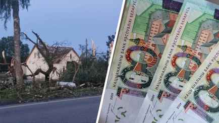 В Минтруда пообещали денежную помощь белорусам, чьё жильё пострадало от непогоды. Узнали подробности