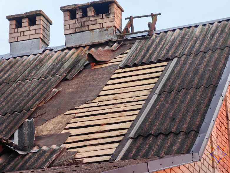 Шквал снес кровли 16 домов на Могилевщине и Брестчине