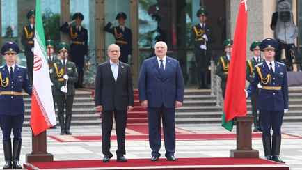 Лукашенко предложил президенту Ирана не «идти уверенно вперёд», а «бежать»