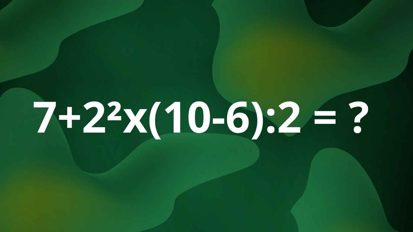 Школьники без труда решат эту задачу. А вы справитесь без калькулятора?