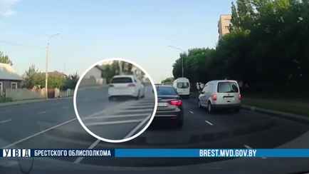 ГАИ Бреста показала, за что водителя лишили прав. Подписчики поспорили