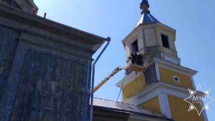 В Жабинковском районе снова горела церковь