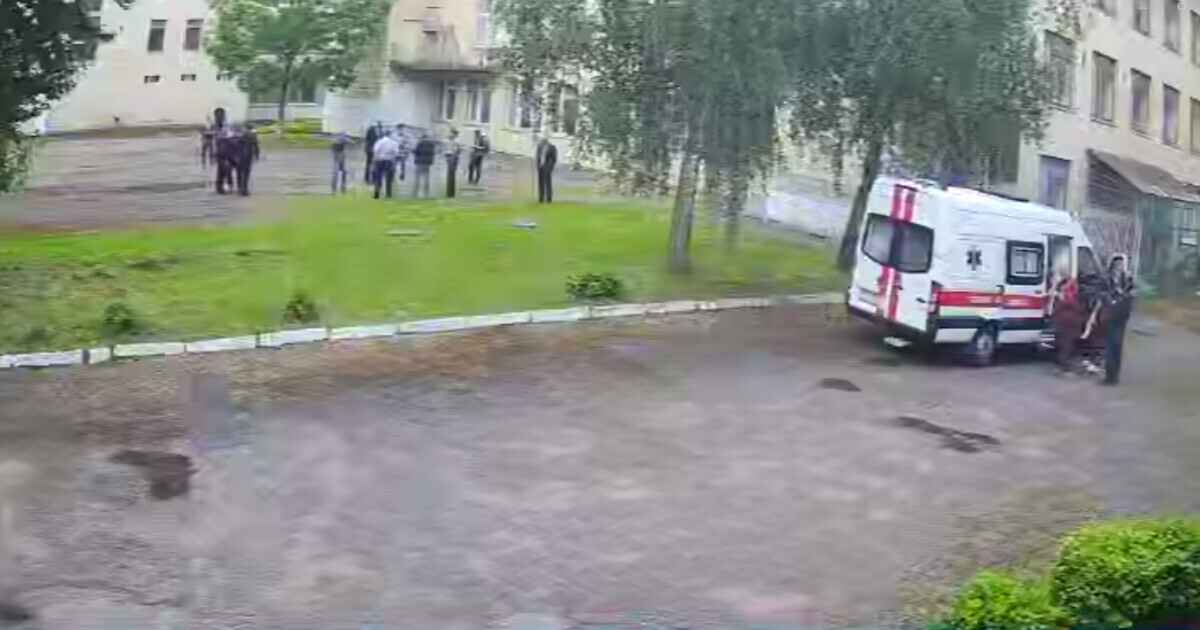 Скриншот из видео МВД Беларуси