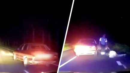 На Минщине ГАИ открыла стрельбу по авто с подростком за рулем