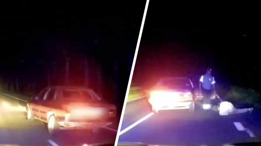 На Минщине ГАИ открыла стрельбу по авто с подростком за рулем