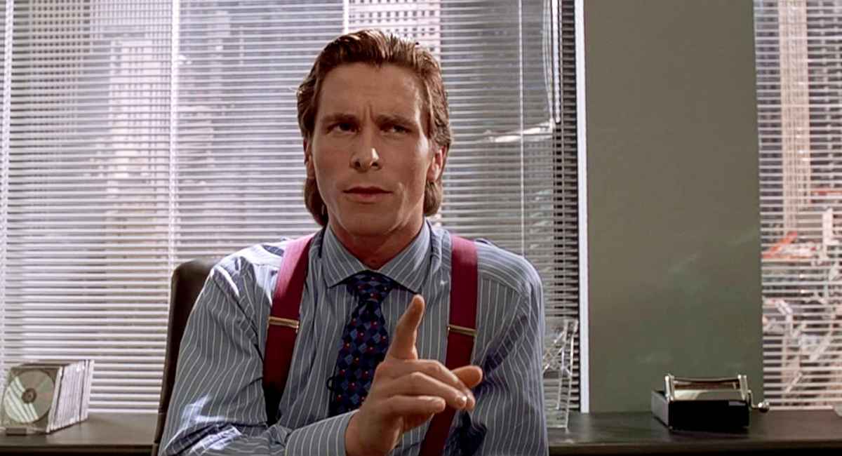 Кадр из фильма "Американский психопат"