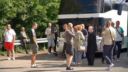 Конец коллапса? Очереди из автобусов на границе Беларуси с ЕС исчезли