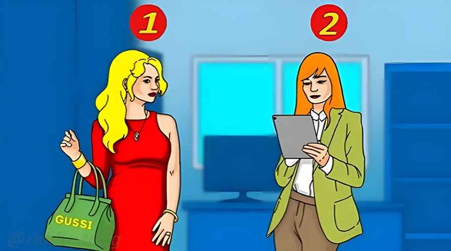 Экспресс-тест на логику. У какой из женщин на картинке меньше денег?