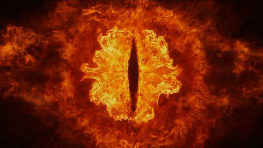 Око Саурона из фильма 