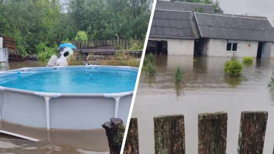 «Так это из-за вас всё?» - В TikTok нашли «виновника потопа» в Слуцке