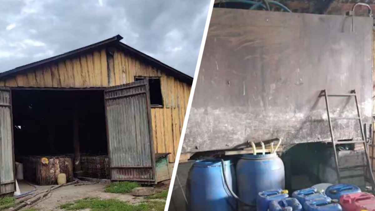 ОБЭП с ОМОНом задержали владельцев нелегального самогонного завода под Молодечно