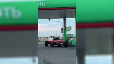 В Минске заметили странную машину-трансформер — «До первого поста ГАИ»