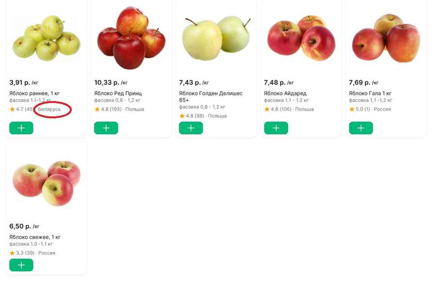 Белорусские аграрии пообещали «относительно неплохой» урожай яблок. Что спрогнозировала торговля?