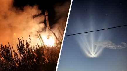 «Союз» зрелищно запустил в космос семена белорусских помидоров