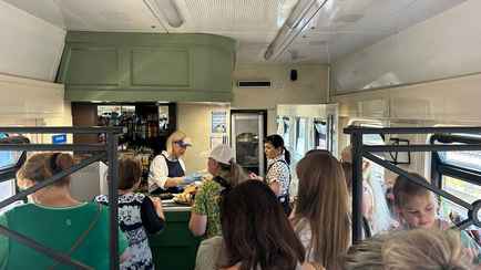 В Барановичах открылось кафе внутри музейного экспоната