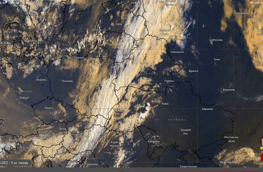 Чахлый холодный фронт прибыл в Беларусь. Синоптики назвали регионы, где ждать шквалы и сильные грозы
