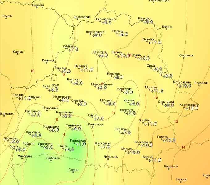 Синоптики предупредили белорусов о «выхолаживании». Где в выходные ждать всего +8°С, а где - грозы?