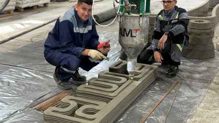 Завод в Минске научился «печатать бетоном» на 3D-принтере