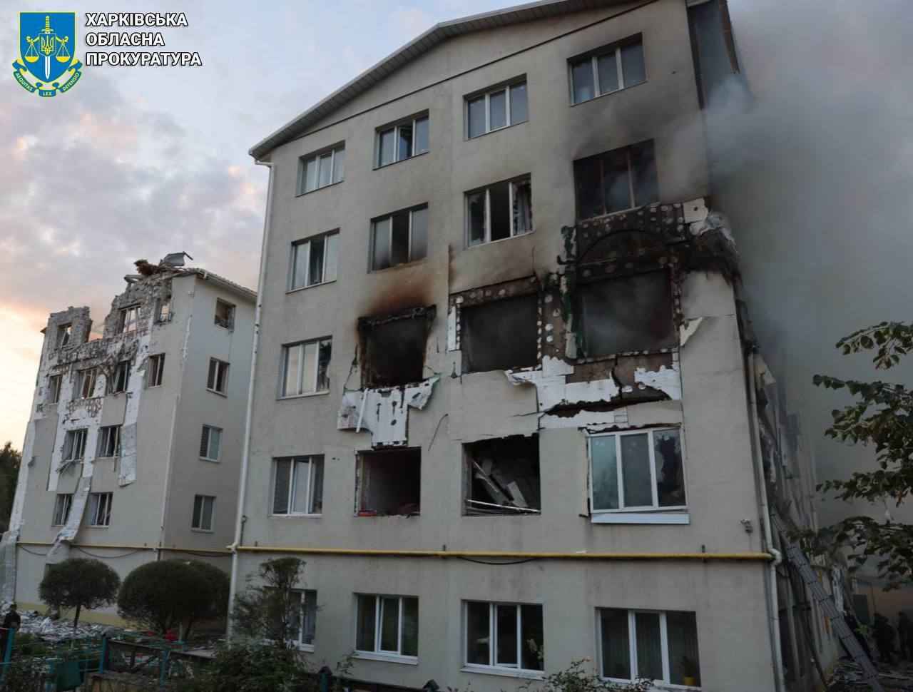 В украинском Харькове 5 дронов ударили по жилой многоэтажке – десятки пострадавших